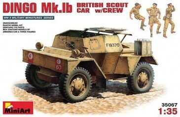 Miniart MA35067 1/35 Britischer Spähwagen Dingo Mk Ib