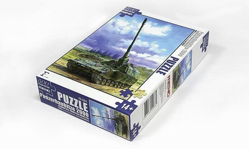 MENG FS004 Puzzle - Panzerhaubitze 2000 , 500 Teile