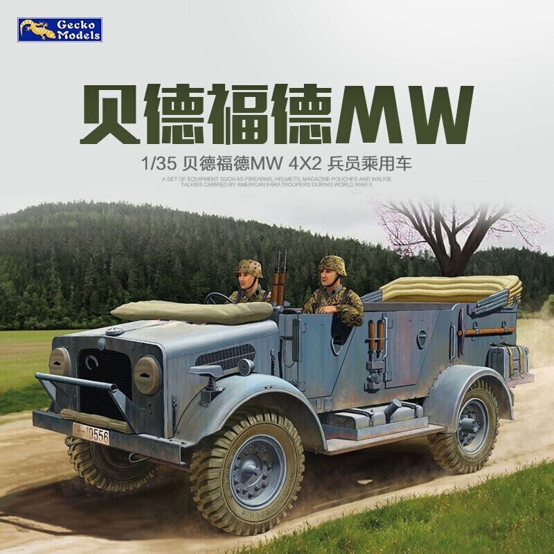 Gecko Models 35GM0032 1/35 German Bedford MW 4x2 Beutewagen