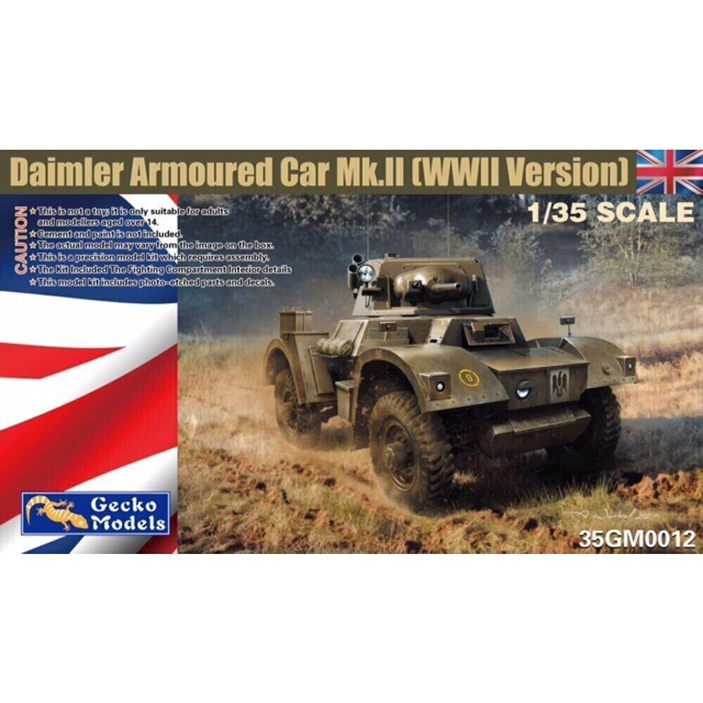 Gecko Models 35GM0012 1/35 Daimler Armourd Car Mk. II