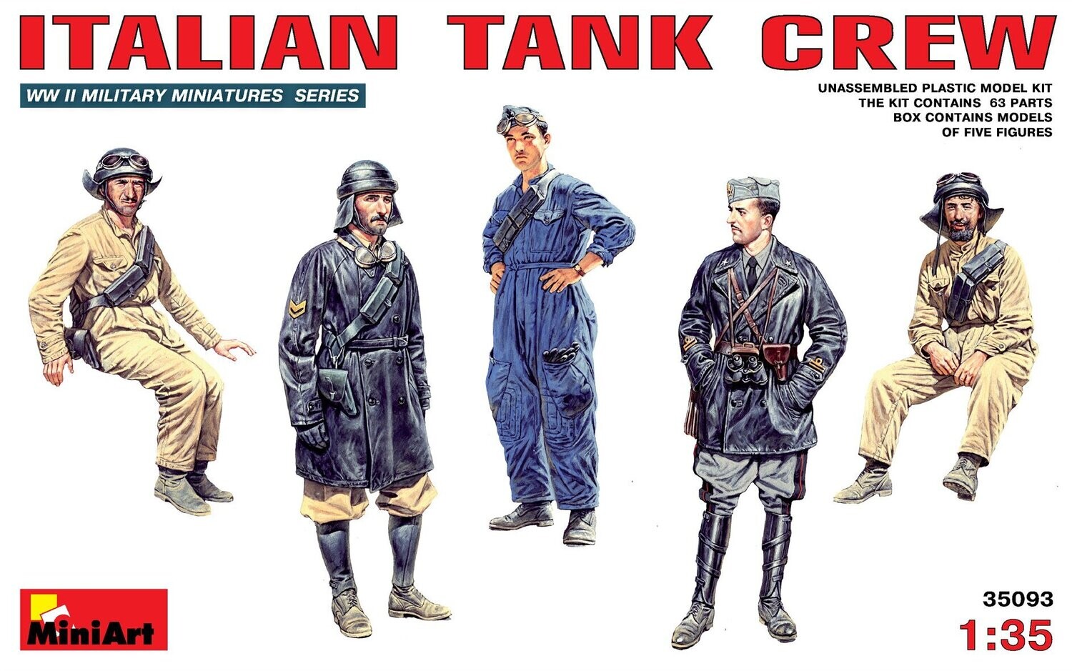 MINIART MA35093 1/35  Italian Tank Crew