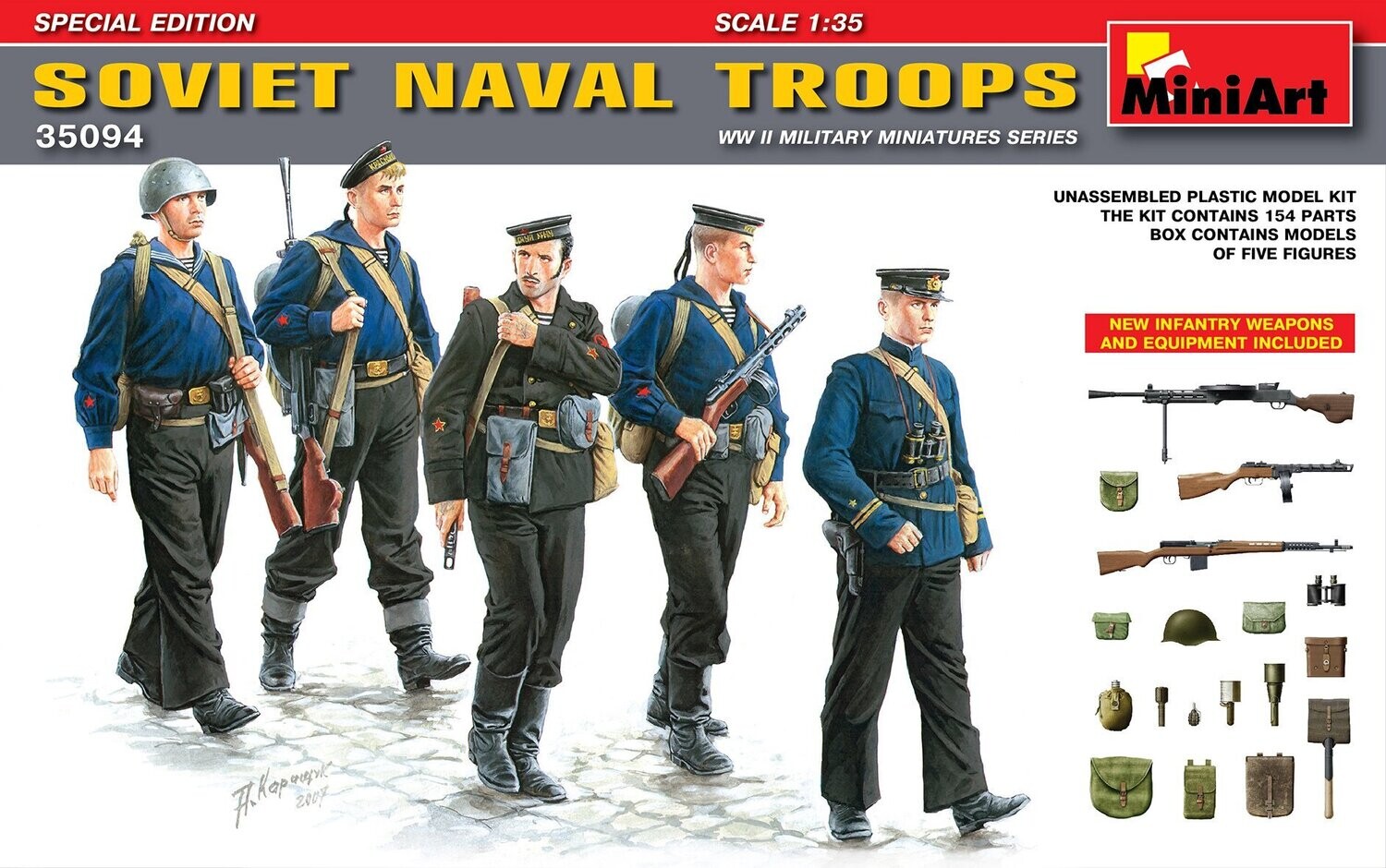 MINIART MA35094 1/35 Soviet Naval Troops "Special Edition"