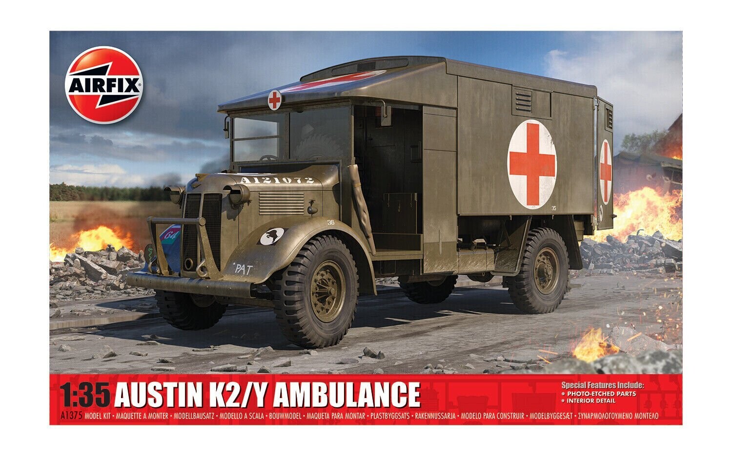 Airfix AF1375 1/35  Austin K2/Y Ambulance