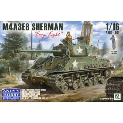 Andy's Hobby Headquarters AHHQ001 1/16 M4A3E8 Sherman 'Easy Eight'