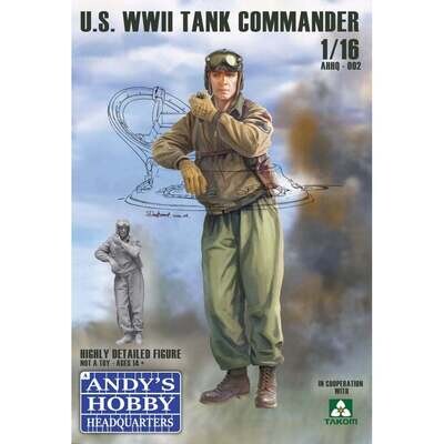 Andy's Hobby Headquarters AHHQ002 1/16 U.S. WWII Tank Commander