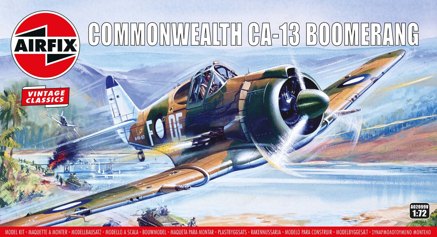 Airfix AF02099V 1/72 Commonwealth CA-13 Boomerang