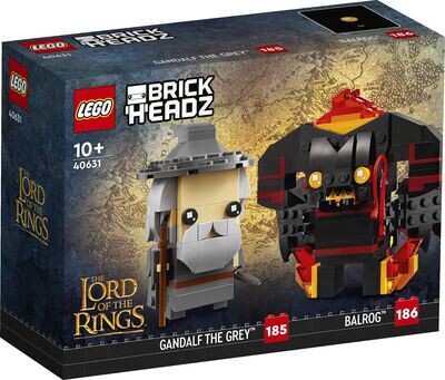 LEGO® BrickHeadz™ - 40631 Gandalf the Grey + Balrog, Spielzeug, Fanartikel
