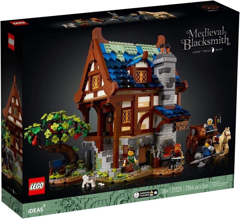 LEGO® Ideas - 21325 Mittelalterliche Schmiede LEGO® Ideas - 21325 Mittelalterliche Schmiede