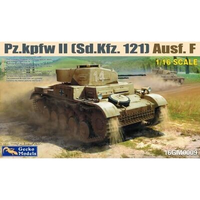 Gecko Models 16GM0009 1/16 Pz.Kpfw.II Ausf.F (Sd.Kfz.121) 'N.Africa & S.Russia'