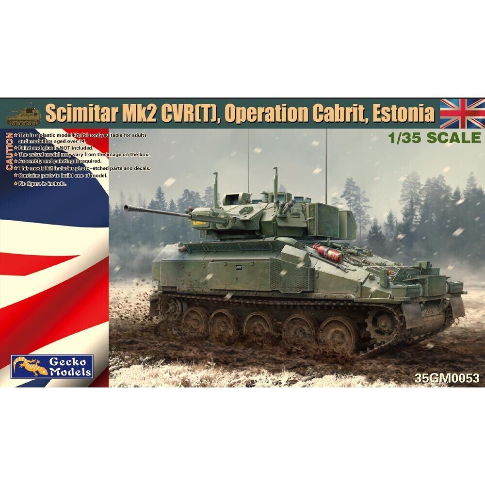 Gecko Models 35GM0053 1/35 Scimitar Mk2 CVR(T), Operation Cabrit, Estonia