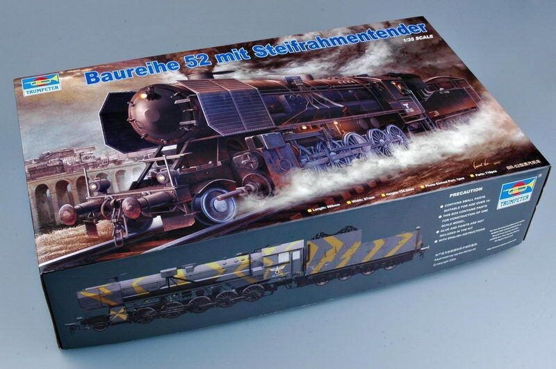 Trumpeter TR00210 1/35 Kriegslokomotive BR 52