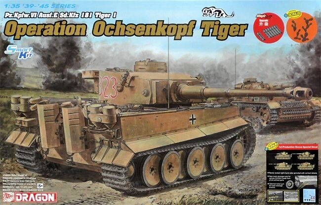 DRAGON DR6328 1/35 Pz.Kpfw.VI Ausf.E Sd.Kfz 181 Tiger I "Operation Ochsenkopf Tiger"