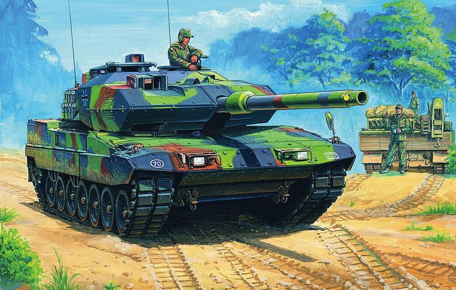Hobby Boss HB82403 1/35 Germ. Leopard 2 A6 EX