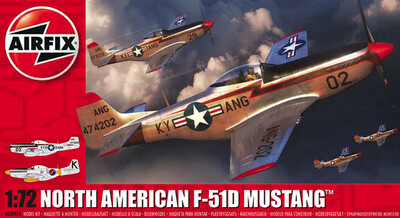 Airfix AF02047A 1/72 North American F-51D Mustang