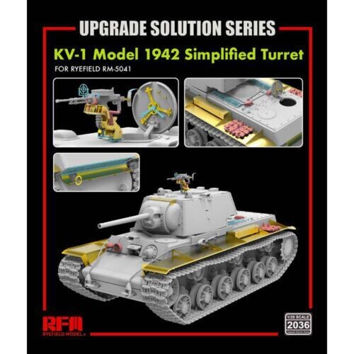 Rye Field Models RM2036 1/35  Sov. KV-1 Tank - Upgrade Solution