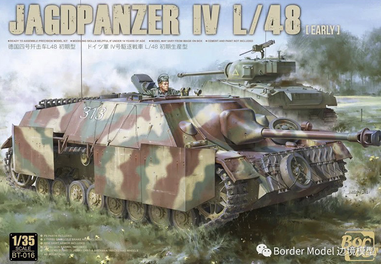 Border Models BMBT016 1/35 Jagdpanzer IV L/48 , early Border Models BMBT016 1/35 Jagdpanzer IV L/48 , early