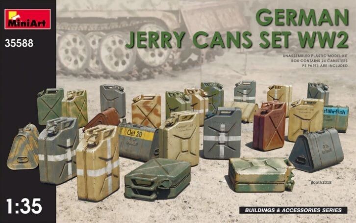 Miniart MA35588 1/35 German Jerry Can Set WWII