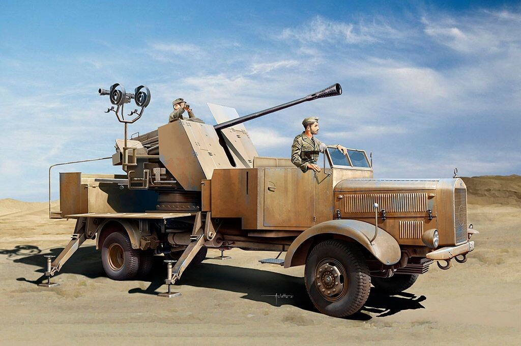 Trumpeter TR09595 1/35 L4500A mit 5cm Flak 41 I
