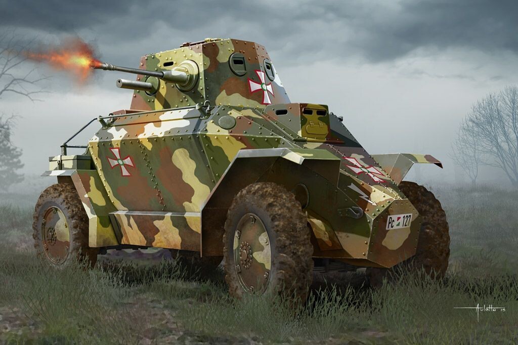 Hobby Boss HB83866 1/35 Hungarian 39M CSABA Armored Car