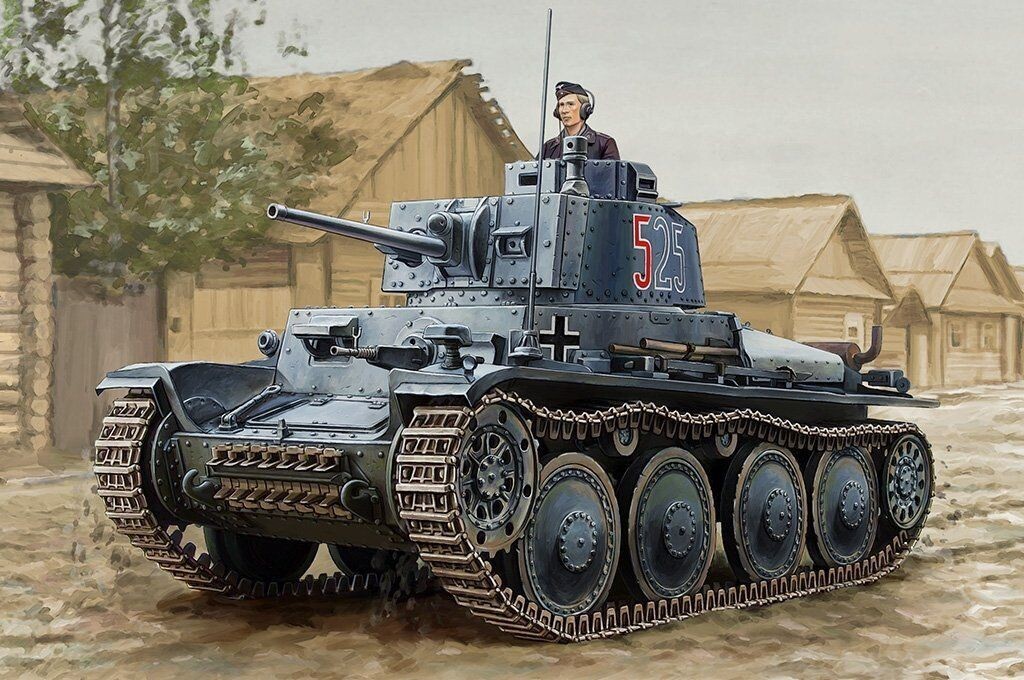 Hobby Boss HB82603 1/16 Pz.Kpfw. 38(t) Ausf.E/F , Full Interior !!