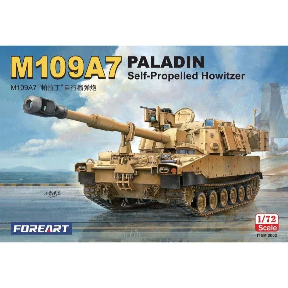 Fore Hobby FOR2002 1/72 M109A7 Paladin Self-Propelled Howitzer