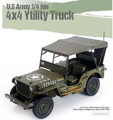 Academy 13547 1/24 1/4 Ton 4x4 Utility Truck der US-Armee