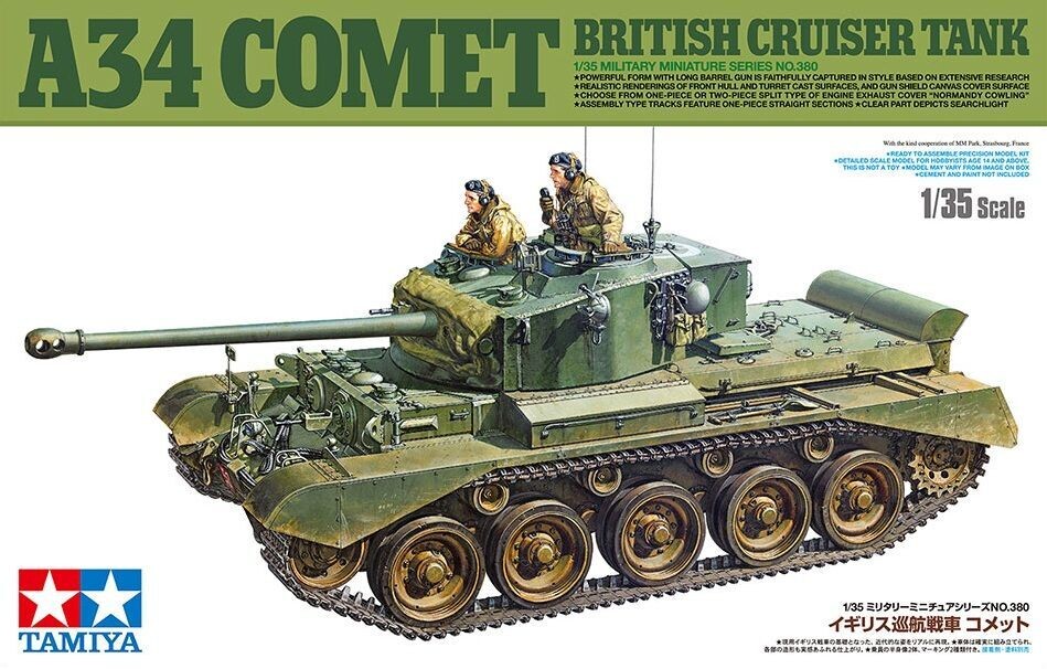 TAMIYA TM35380 1/35 British Cruiser Tank A34 Comet