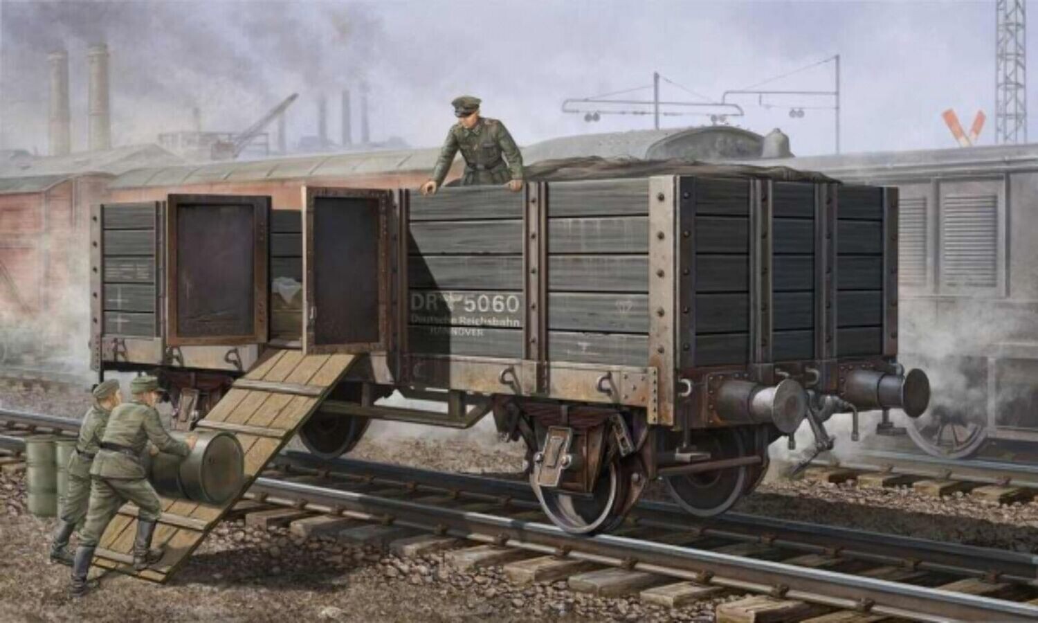 Trumpeter TR01517 1/35 German Railway Gondola