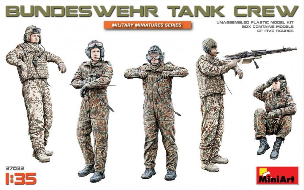 Miniart MA37032 1/35 Bundeswehr Tank Crew