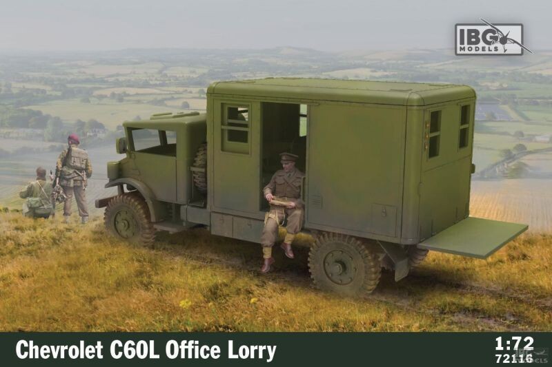 IBG IBG72116 1/72 Chevrolet C60L Office Lorry