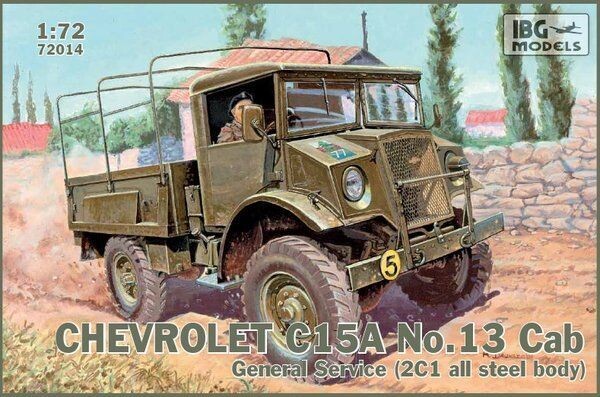 IBG IBG72014 1/72 Chevrolet C15A No.13 Cab General Service
