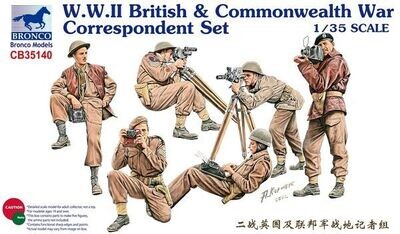 Bronco CB35140 1/35 British and Commonwealth Correspondets ( 1939 -1945 )