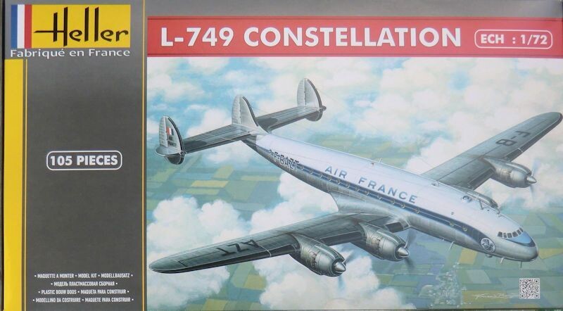 HELLER HE80310 1/72  Lockheed L749 Constellation - ANGEBOT !!