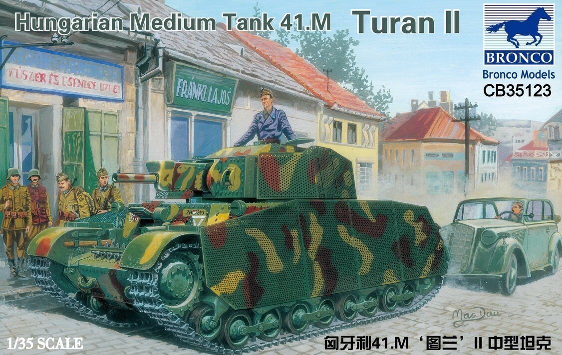 BRONCO CB35123 1/35  Hungarian Medium Tank 41.M Turan II