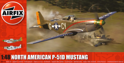 Airfix AF05131A 1/48 North American P-51D Mustang