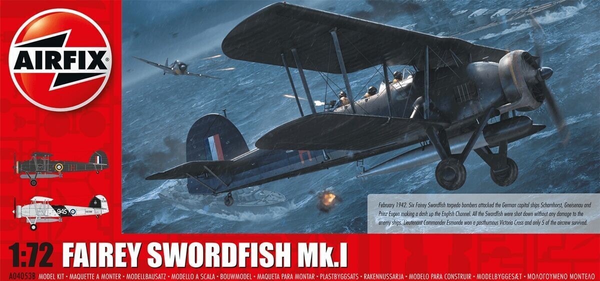 Airfix AF04053B 1/72 Fairey Swordfish Mk.I