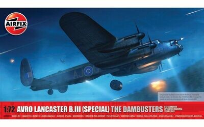 Airfix AF09007A 1/72 Avro Lancaster B.III (Special) The Dambusters - 617 Squadron, Operation Chastise, 17 May 1943