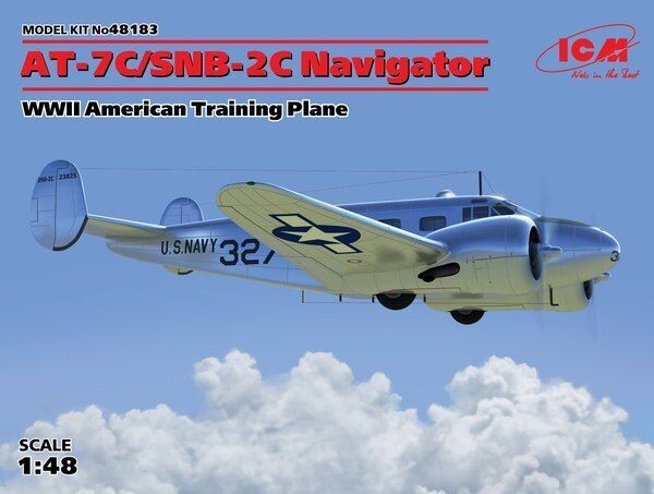 ICM ICM48183 1/48 AT-7C/SNB-2C Navigator, WWII American Training Plane