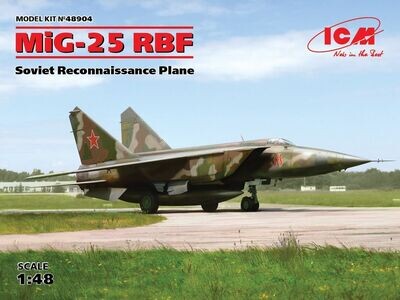 ICM ICM48904 1/48 MiG-25 RBF Soviet Reconnaissance Plane