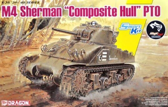 DRAGON DR6740 1/35 M4 Sherman "Composite Hull" PTO