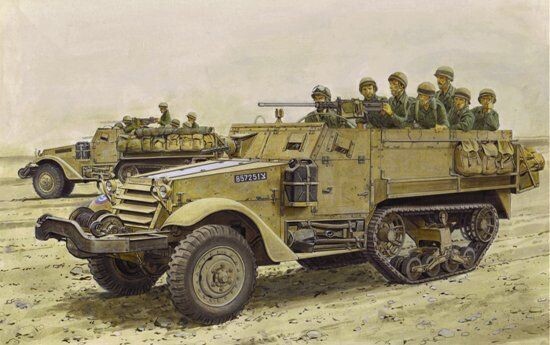 DRAGON DR3569 1/35 IDF M3 Half Track