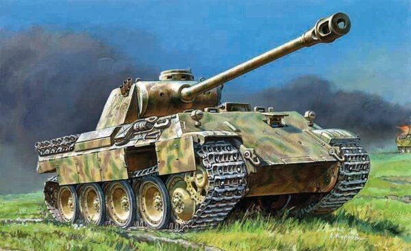Zvezda ZV3678 1/35 Pz.Kpfv.V Panther ( Ausf.D )