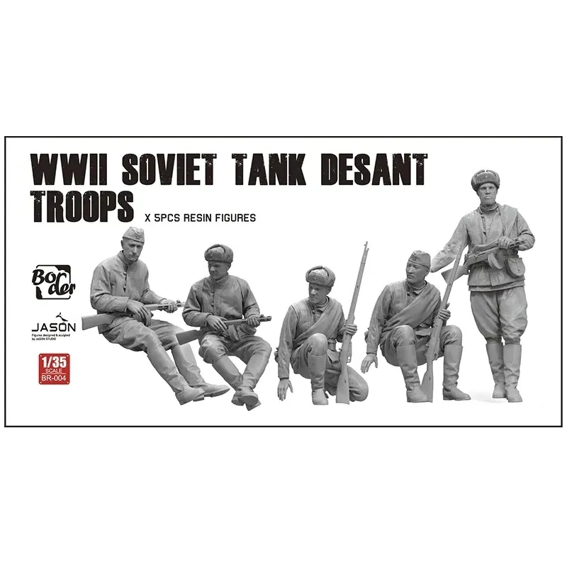 Border Models BMBR004 1/35 WW 2 Soviet Tank Desant Troops - ANGEBOT !!