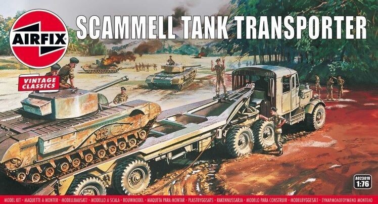 Airfix AF02301V 1/76 Scammell Tank Transporter
