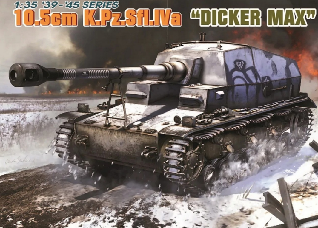 DRAGON DR6979 1/35 10,5 cm K.Pz.Sfl. IVa "Dicker Max"