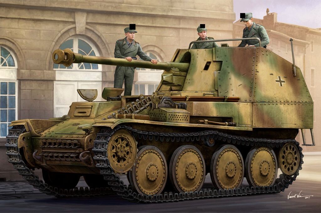 Hobby Boss HB80168 1/35 Marder III Ausf.M Sd.Kfz. 138 - late