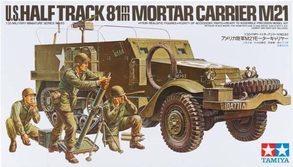 Tamiya TM35083 1/35 US M21 Mortar Carrier Tamiya TM35083 1/35 US M21 Mortar Carrier