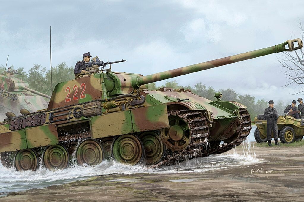 Hobby Boss HB84552 1/35 Sd.Kfz. 171 Panther  Ausf. G - late Version