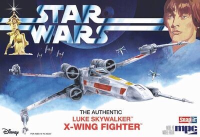 MPC MPC948 1/63 STAR WARS - X-Wing Fighter
Luke Skywalker