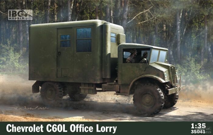 IBG IBG35041 1/35 Chevrolet C60L Office Lorry